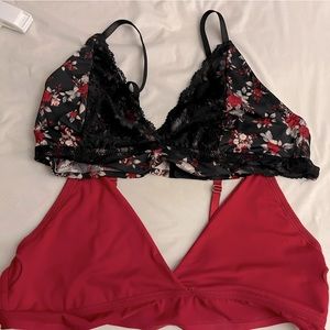 2 Jessica Simpson bralettes XL